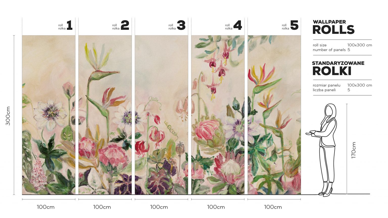 Tutti Frutti - Tapeta w standaryzowanych rolkach