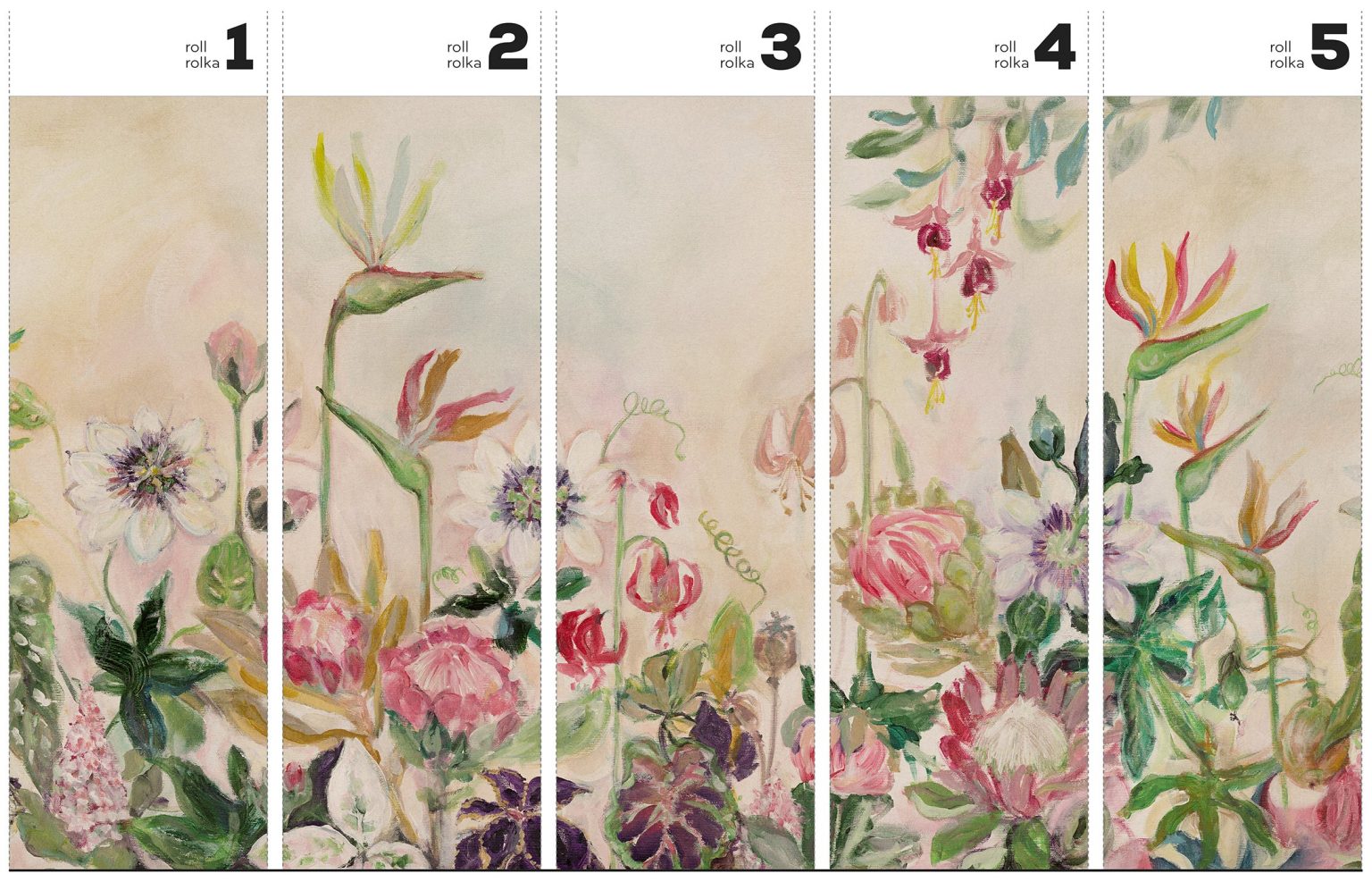 Tutti Frutti - Tapeta w standaryzowanych rolkach