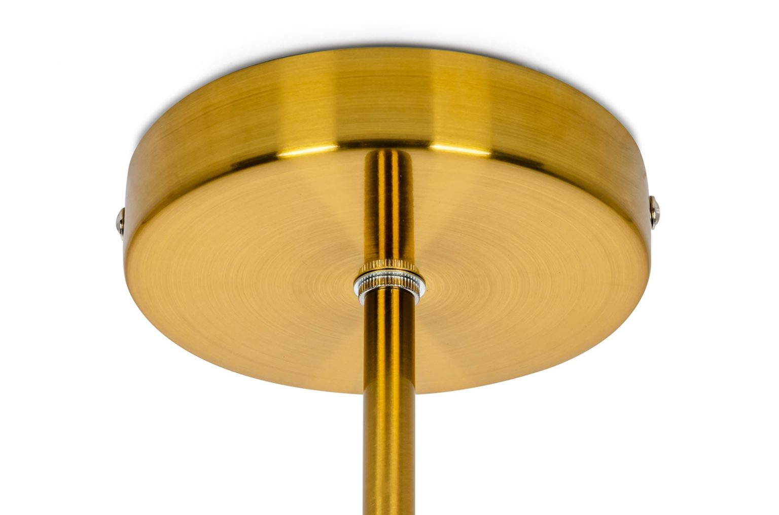 Lampa wisząca ASTRA 1 złota - metal, szkło