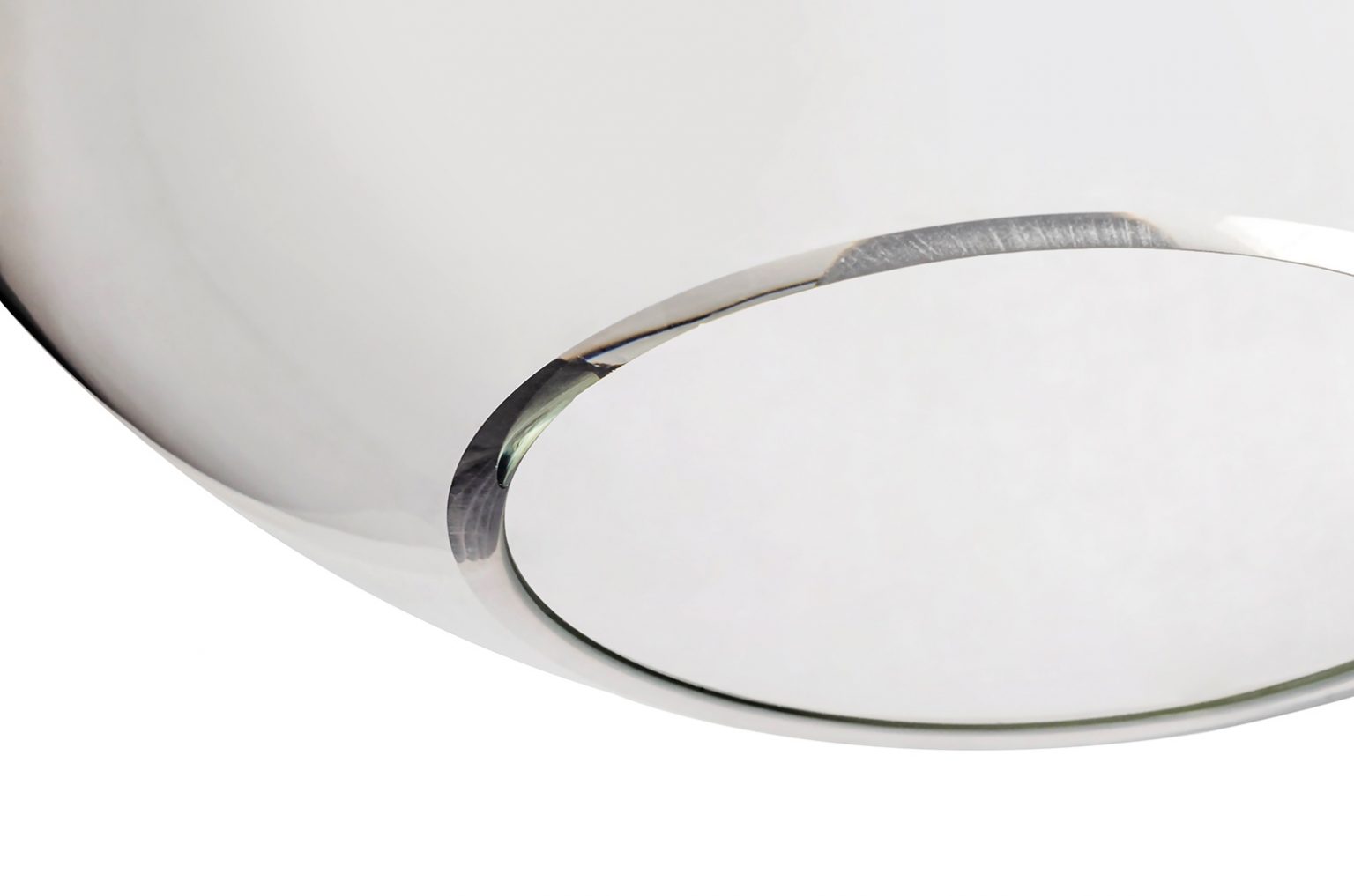 Lampa wisząca CAPRI DISC 3 czarna - 180 LED, aluminium, szkło