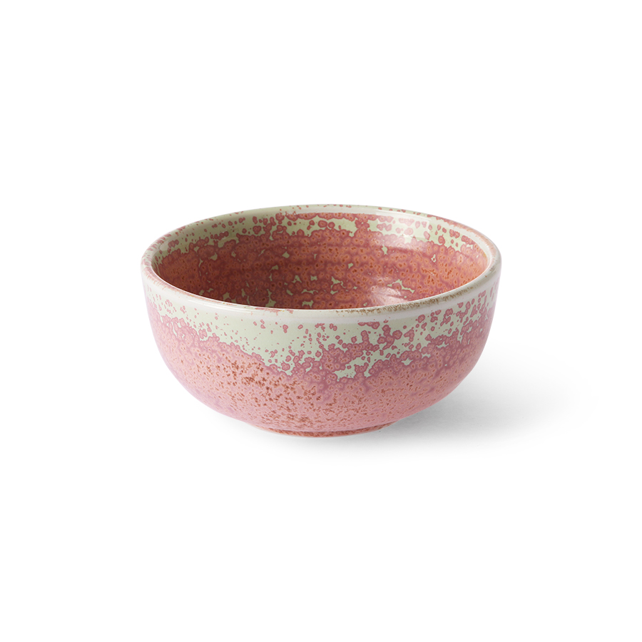 Miska rustykalna różowa z serii: home chef ceramics