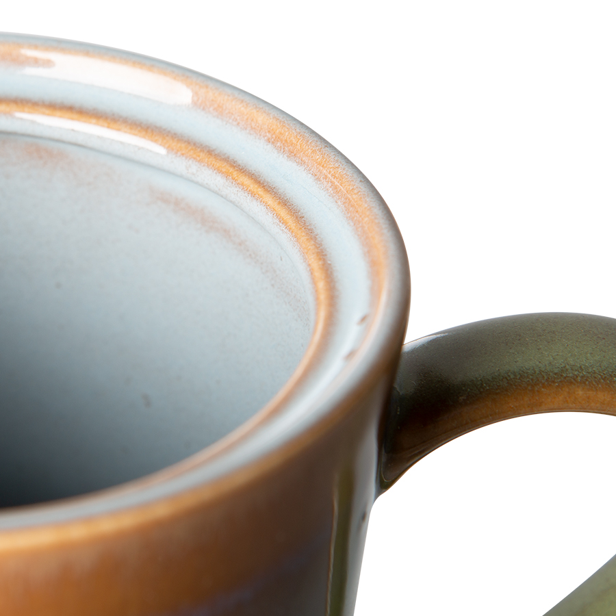 Dzbanek ceramiczny na herbatę 70’s: peat
