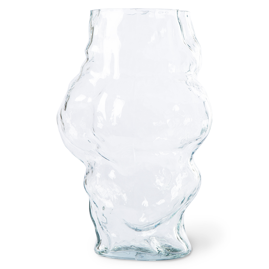 HK objects: wazon wysoka CLOUD przezroczyste szkło