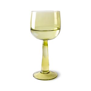 Kolekcja EMERALDS: kieliszek do wina wysoki, oliwkowa zieleń (set 4 szt.)