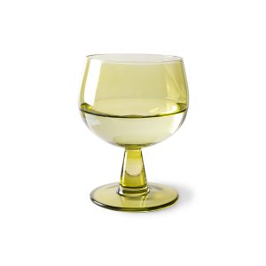 Kolekcja EMERALDS: kieliszek do wina niski, oliwkowa zieleń (set 4 szt.)
