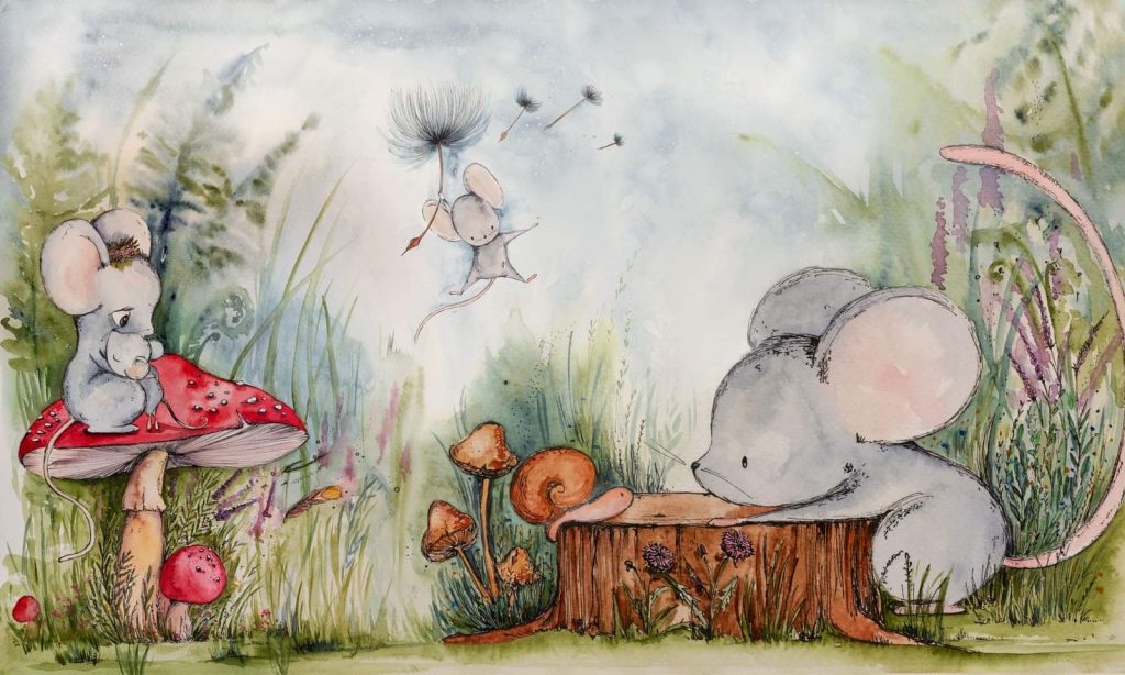 Tapeta Mice Adventure