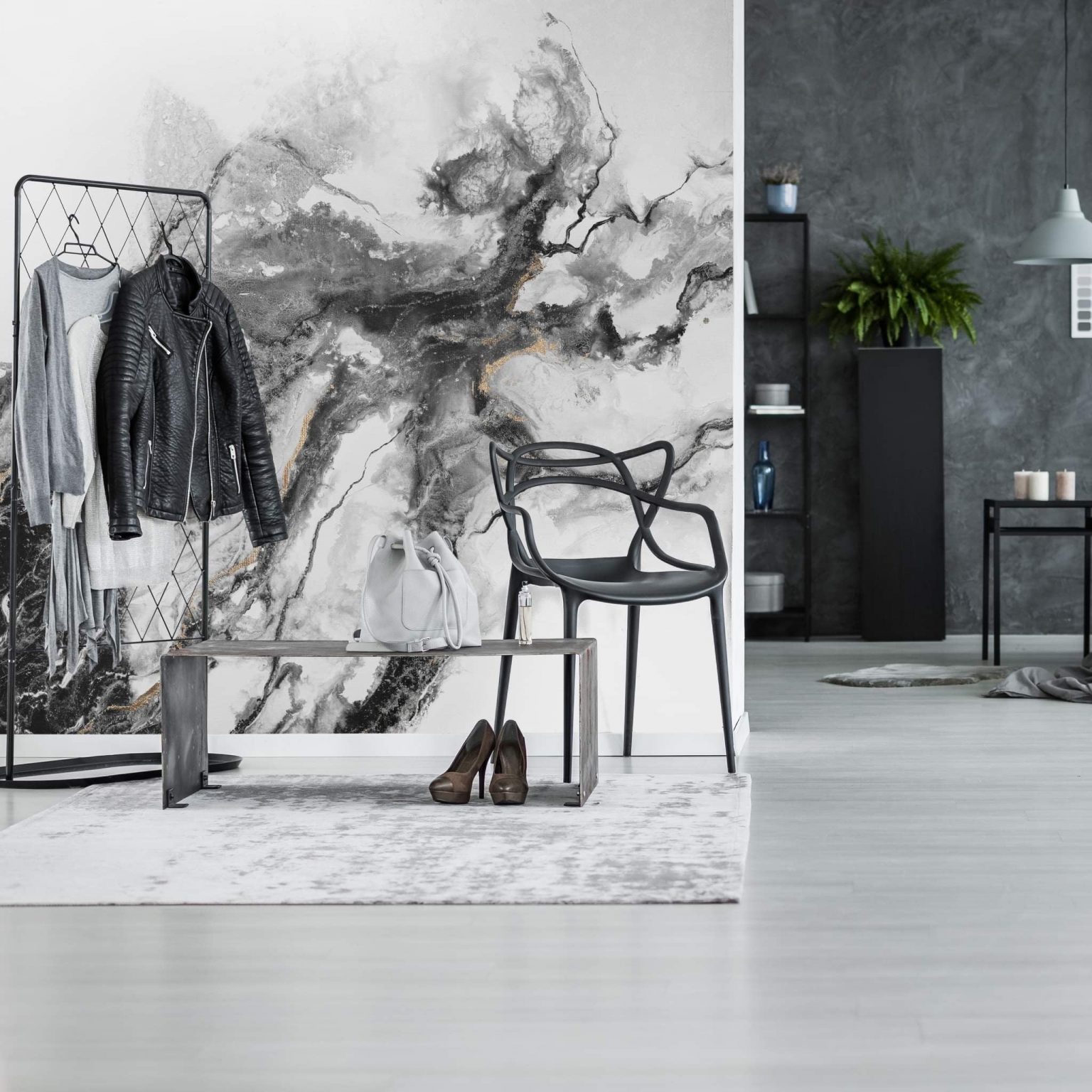 Luna - Tapeta w standaryzowanych rolkach