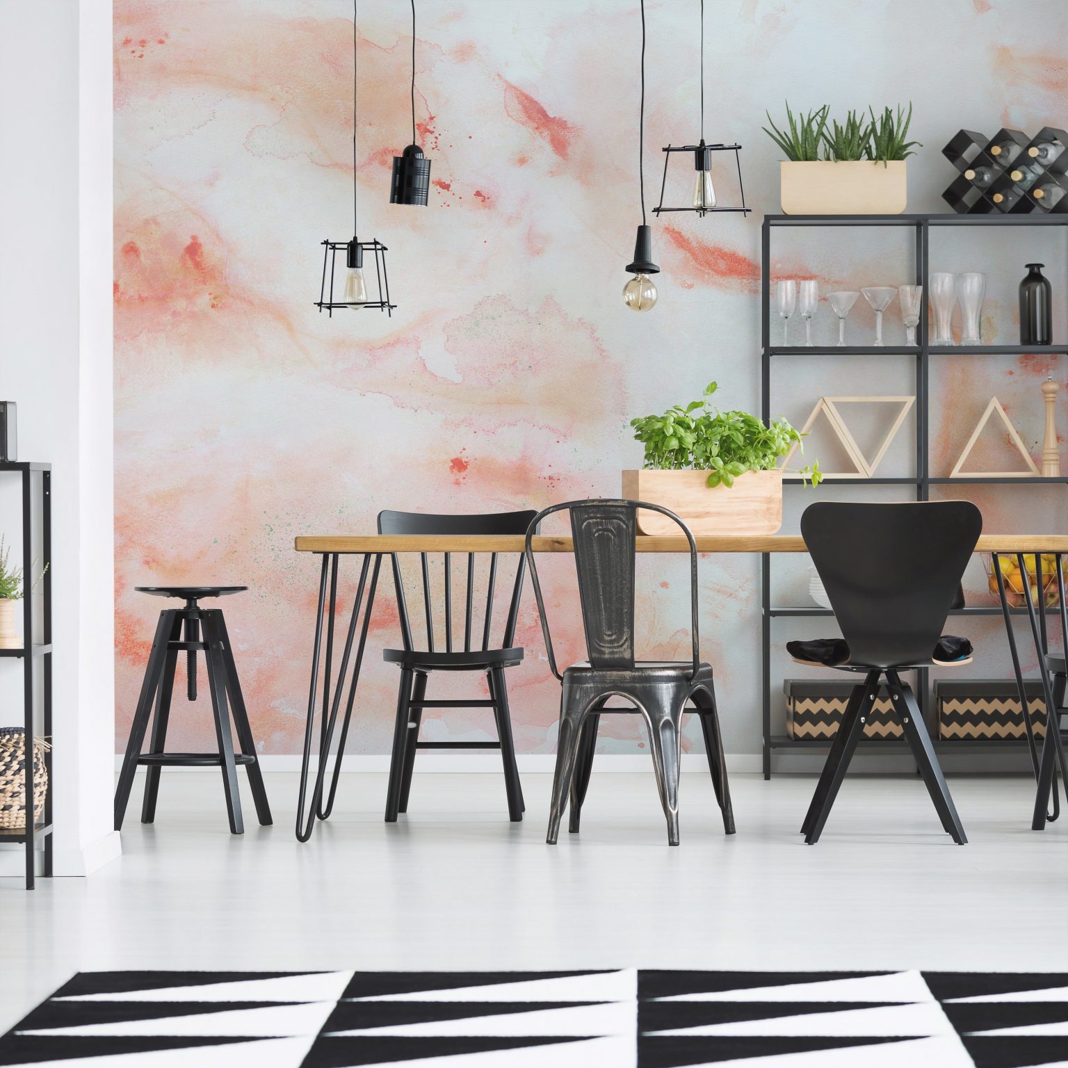 Coral - Tapeta w standaryzowanych rolkach