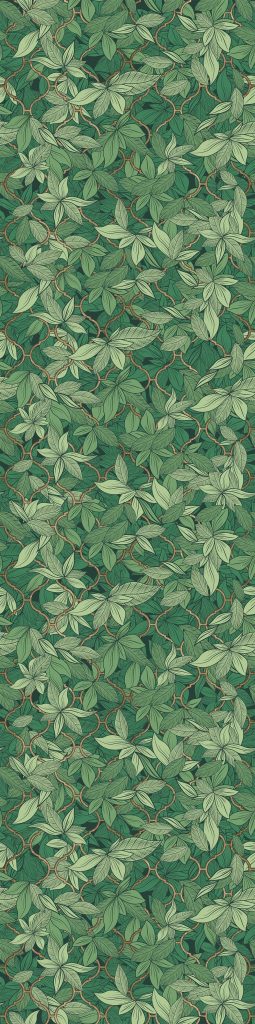 Tapeta Edera Dark Green