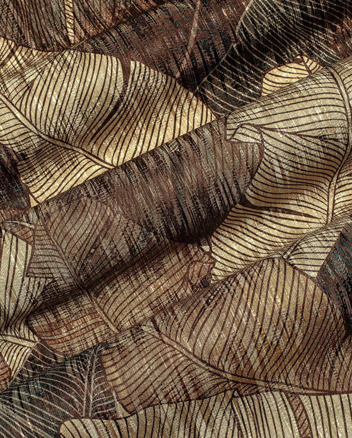 Tapeta złote liście Shine - Wonderwall