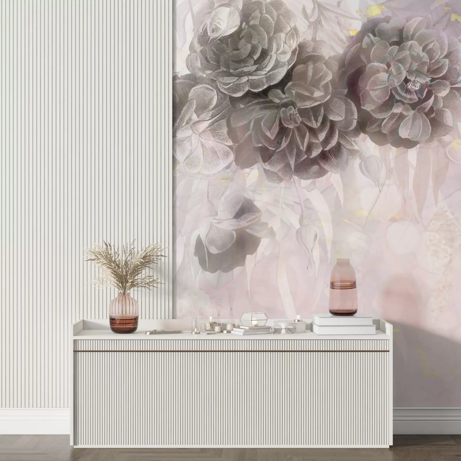 Tapeta Kwiatowe obłoki