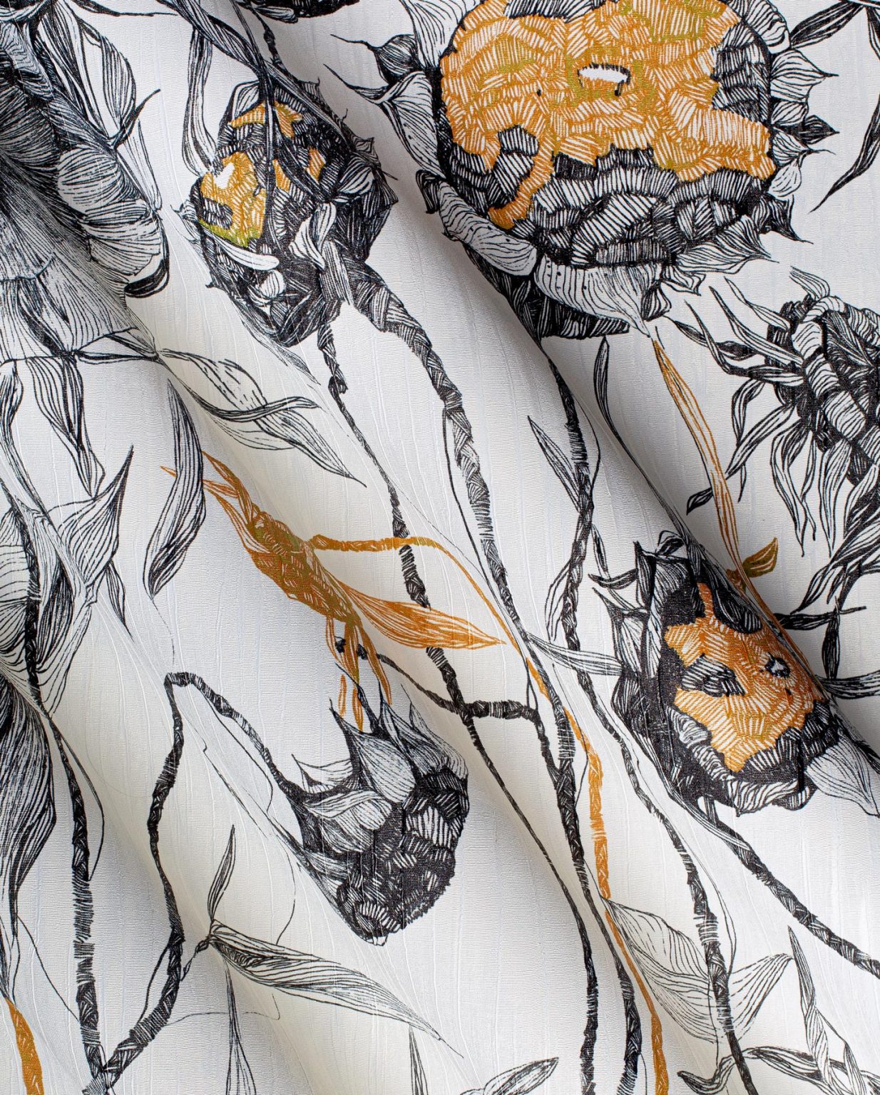 Tapeta botanika błękitna Messy - Wonderwall