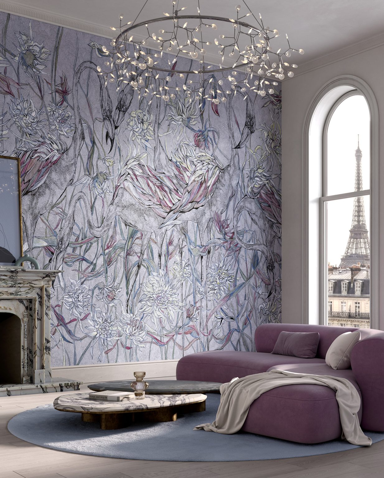 Tapeta tropikalna Mirabell - Wonderwall