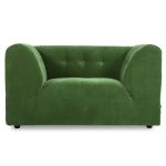 Element kanapy VINT: fotel, zielony