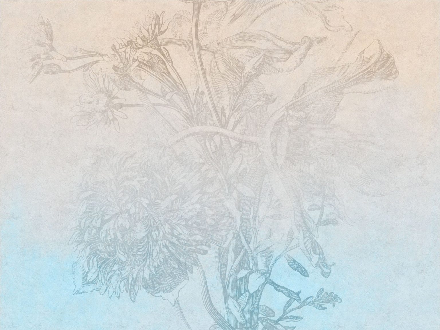 Tapeta Sisal ombre flower