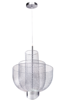 Lampa wisząca MESH CHROME LED chrom 45 cm