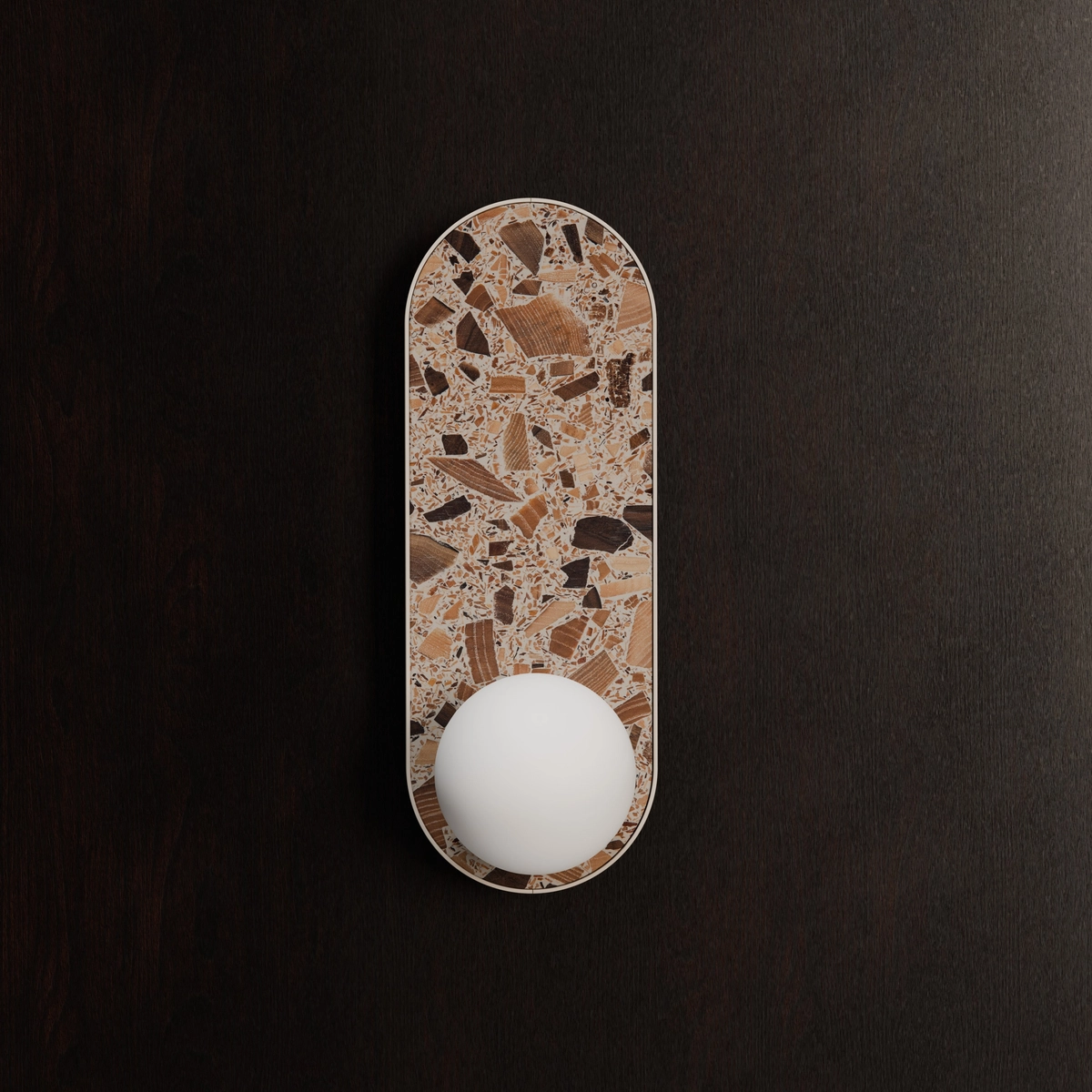 Kinkiet owalny LEGRA IP44, kremowy Kinkiet owalny LEGRA IP44, kremowy