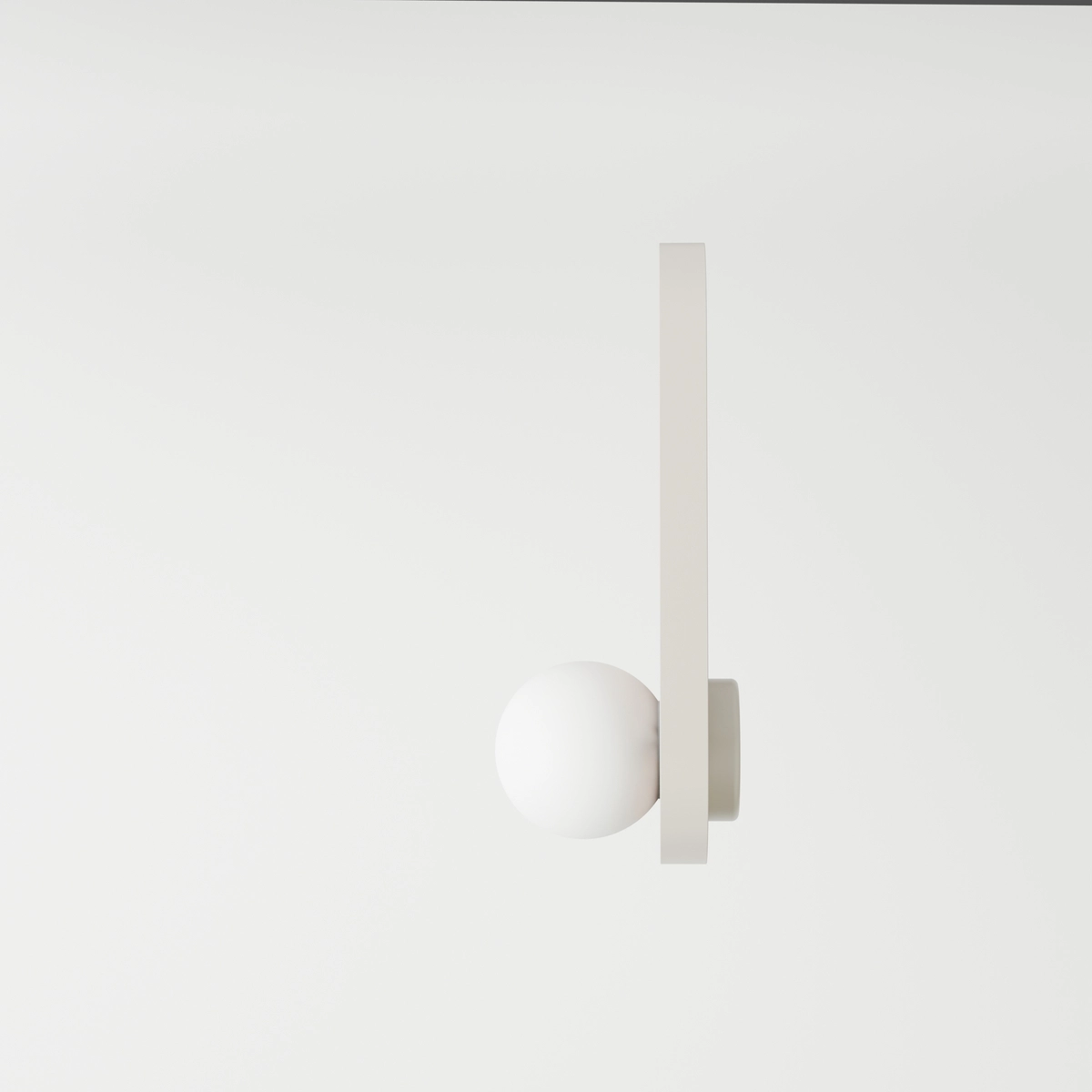 Kinkiet owalny LEGRA IP44, kremowy Kinkiet owalny LEGRA IP44, kremowy