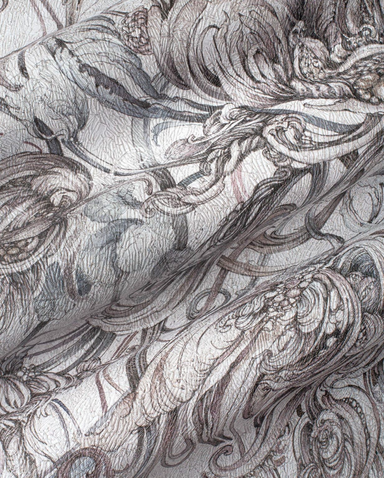 Tapeta w dużych stylizowanych kwiatach Spello - Wonderwall