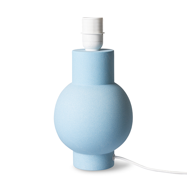 Ceramiczna podstawa lampy lodowoniebieska Mix&match HK Living