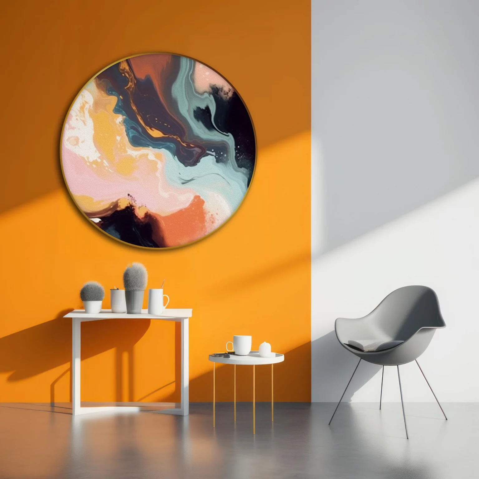 Tapeta Dots Przełamane światło