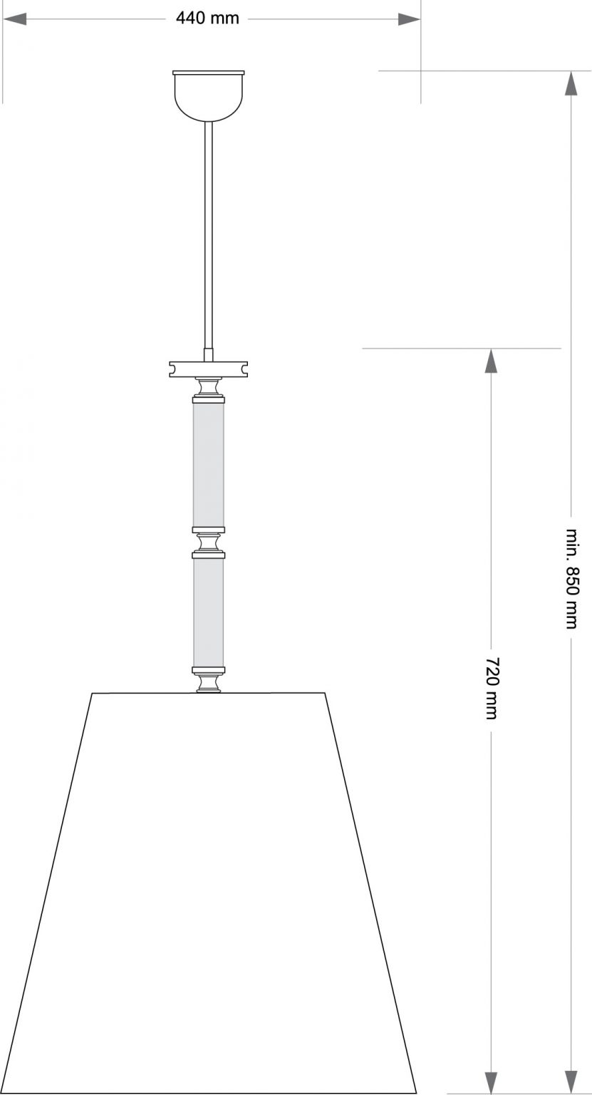 Lampa wisząca SPA-ZWD-1 (N/A) KUTEK CLASSIC